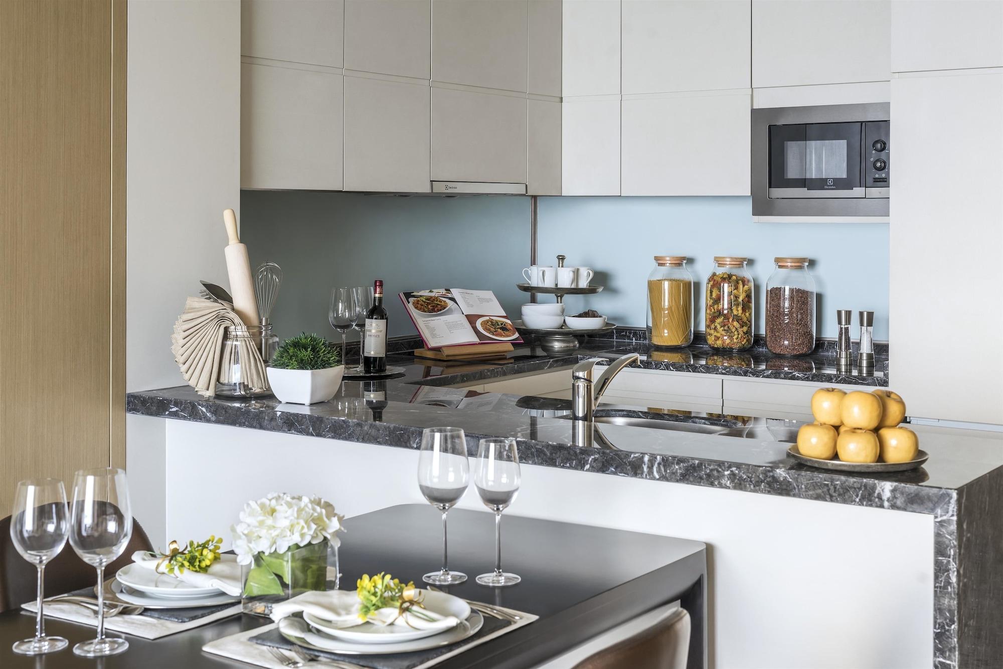 Shangri-La Kolombo Zewnętrze zdjęcie A modern kitchen
