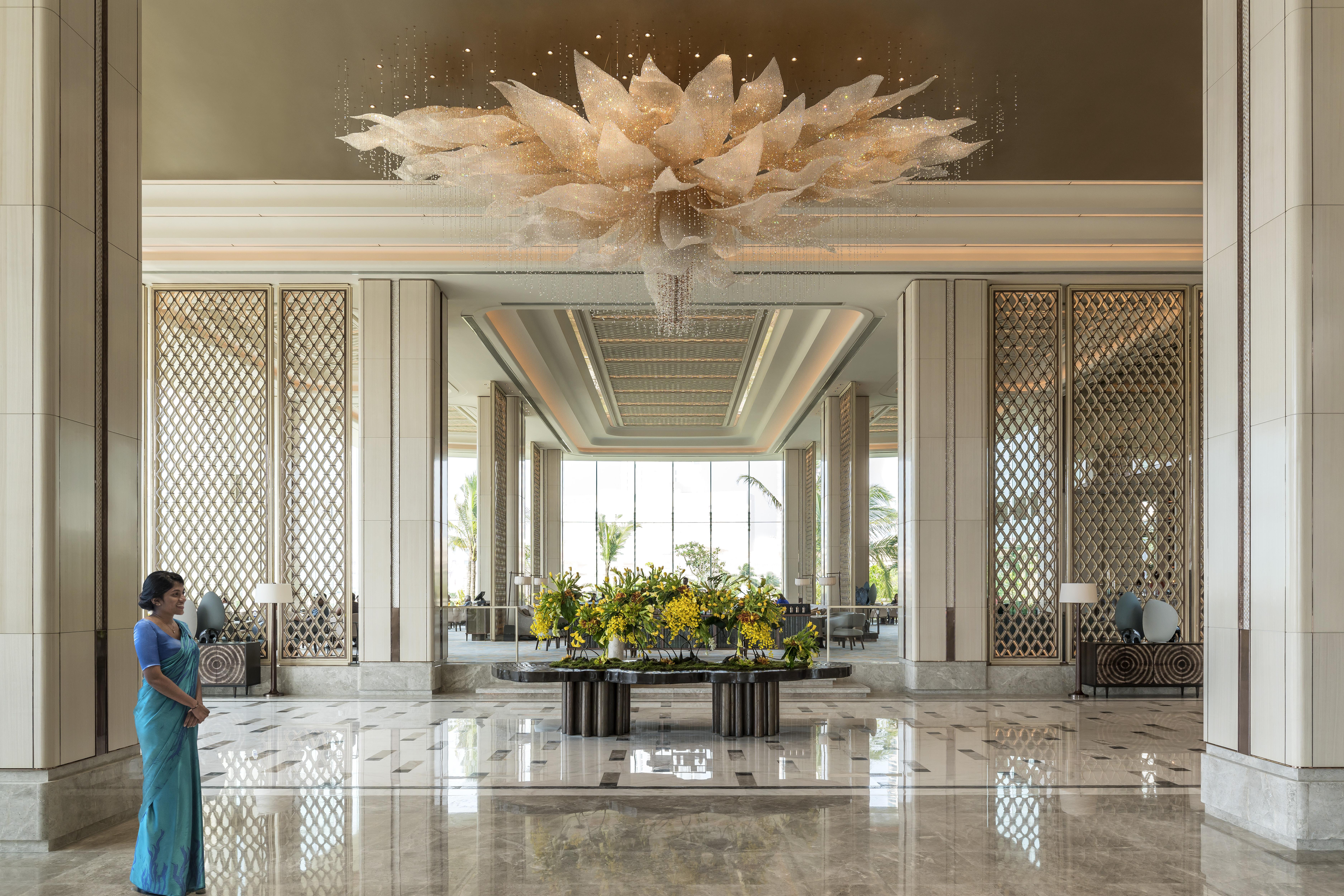 Shangri-La Kolombo Zewnętrze zdjęcie The lobby of the hotel